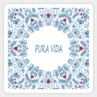 PURA VIDA Sticker